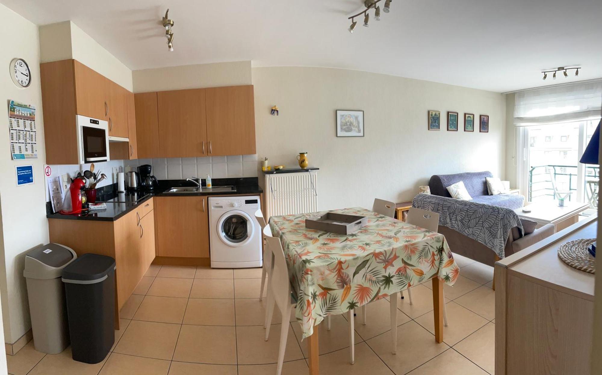 Апартаменты Appt Pablo Met Prive-Garage, Vlakbij Zee, In Koksijde-Bad Экстерьер фото