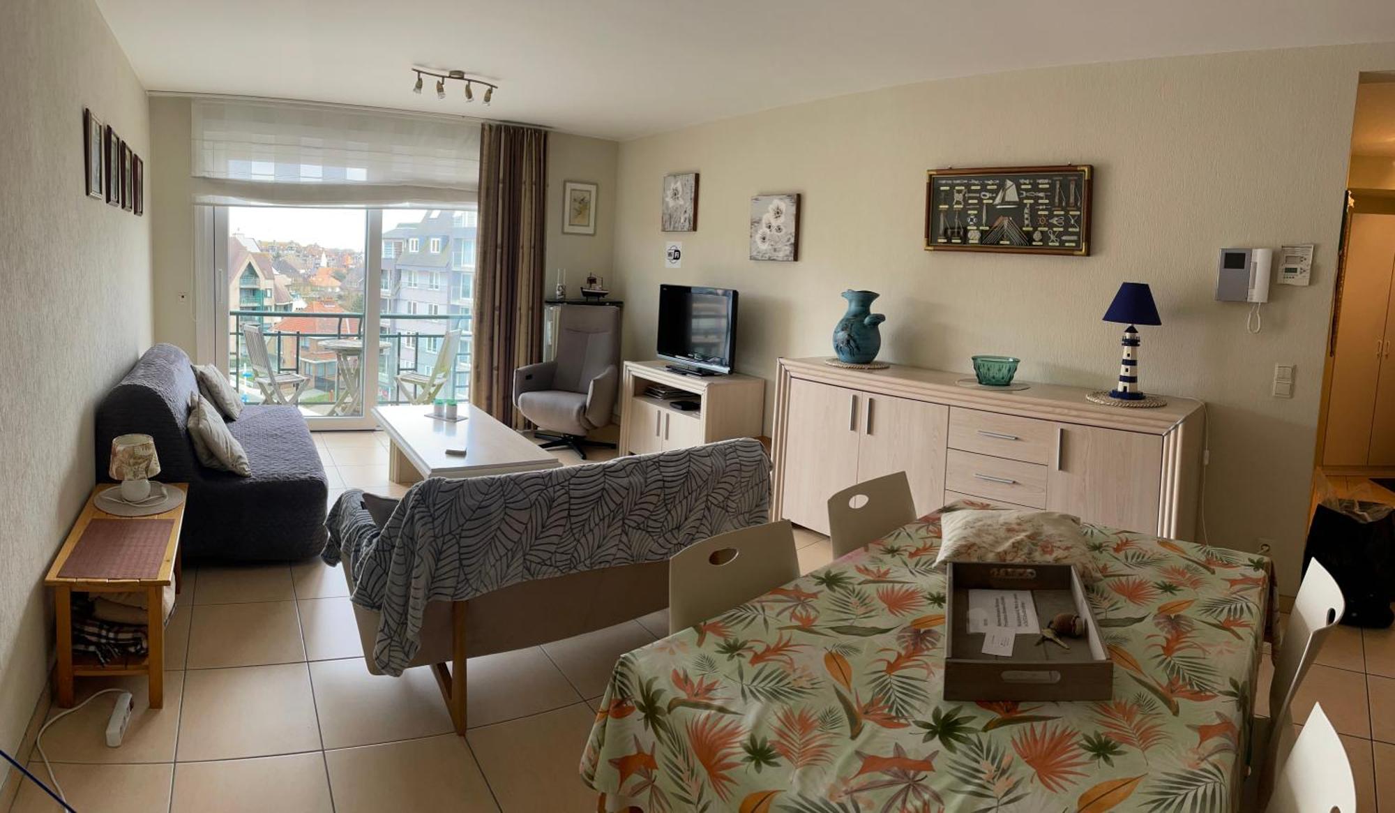 Апартаменты Appt Pablo Met Prive-Garage, Vlakbij Zee, In Koksijde-Bad Экстерьер фото