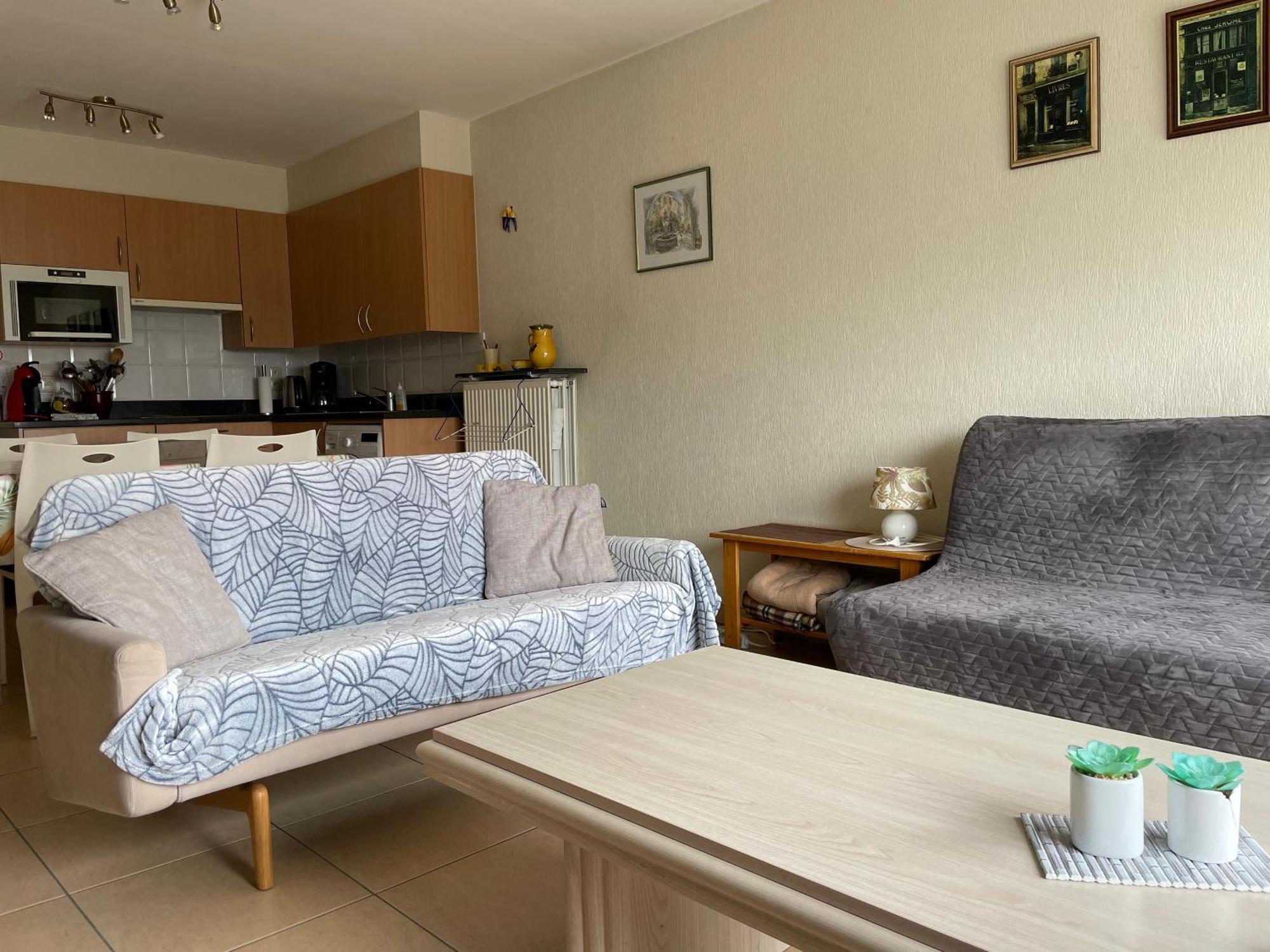 Апартаменты Appt Pablo Met Prive-Garage, Vlakbij Zee, In Koksijde-Bad Экстерьер фото